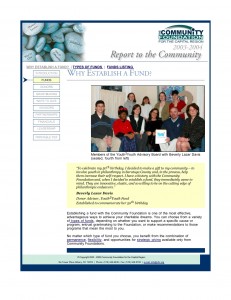 2003-2004 CFGCR Annual Report